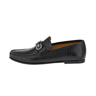 FERRAGAMO Salvatore Galileo Slip-On Low 'Black'