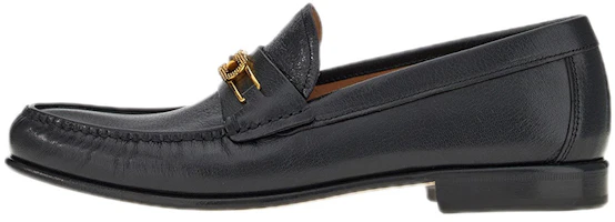 FERRAGAMO Salvatore Gancini 'Black Grained Leather' 020667-753174 FERRAGAMO Salvatore Gancini 'Black Grained Leather' 020667-753174