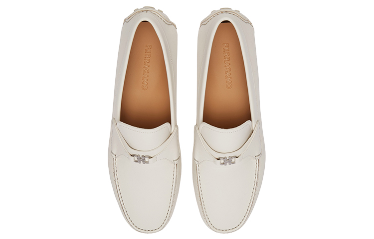 Lookbook FERRAGAMO Salvatore Gancini "锤形白扣" 021654-762658