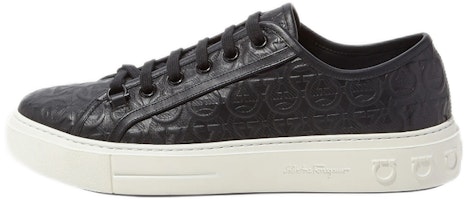 FERRAGAMO Salvatore Gancini 'Hammered Calfskin Black' 02C213-724489 FERRAGAMO Salvatore Gancini 'Hammered Calfskin Black' 02C213-724489