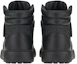 Shop FERRAGAMO Salvatore Gancini High-Top ''Pelle Nera'' 020856-754083