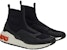 FERRAGAMO Salvatore Gancini High-Top 'Sarung Kaki Kulit Hitam' 021219-759720