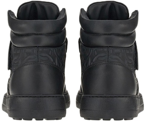 FERRAGAMO Salvatore Gancini High-Top 'Black Leather' 020856-754083 Shop FERRAGAMO Salvatore Gancini High-Top 'Black Leather' 020856-754083
