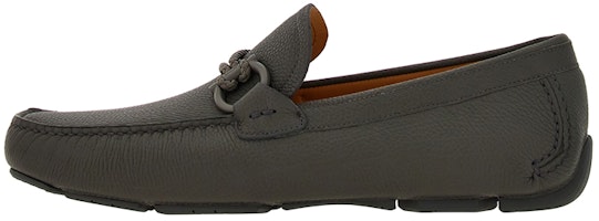 FERRAGAMO Salvatore Gancini Loafer 'Dark Grey' 02B796-762248 FERRAGAMO Salvatore Gancini Loafer 'Dark Grey' 02B796-762248