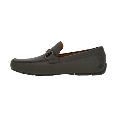 FERRAGAMO Salvatore Gancini Loafer 'Dark Grey'