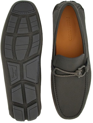 FERRAGAMO菲拉格慕 GANCINI錘紋 扣飾樂福鞋 男款 深灰色 Purchase FERRAGAMO菲拉格慕 GANCINI錘紋 扣飾樂福鞋 男款 深灰色