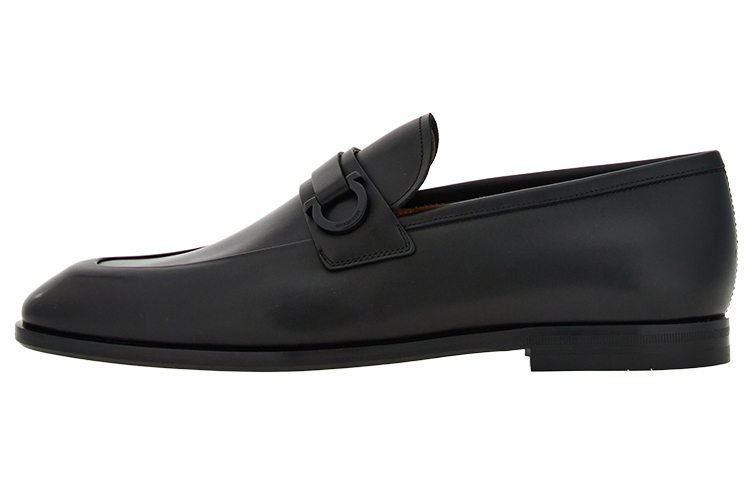 FERRAGAMO Salvatore Gancini Loafer 'Smooth Black' 021688-765785