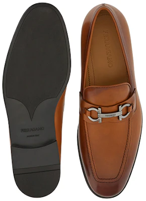 FERRAGAMO菲拉格慕 粒紋錘紋 套足 樂福鞋 男款 米色 Purchase FERRAGAMO菲拉格慕 粒紋錘紋 套足 樂福鞋 男款 米色