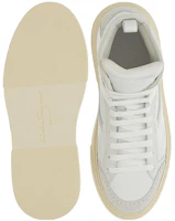 Purchase FERRAGAMO菲拉格慕 絨面皮革 高筒繫帶 時尚板鞋 男款 白灰色