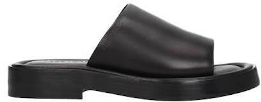 FERRAGAMO Salvatore Leather Clogs 'Black' GIUNONE760634 FERRAGAMO Salvatore Leather Clogs 'Black' GIUNONE760634