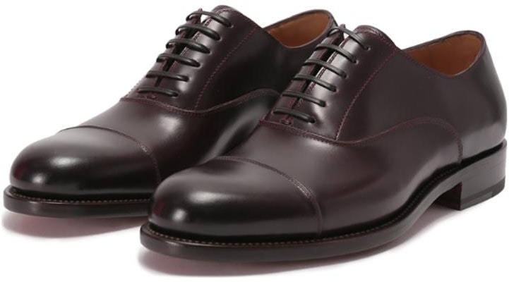 FERRAGAMO Salvatore Leather Derby 'Burgundy' 0762362 Lookbook FERRAGAMO Salvatore Leather Derby 'Burgundy' 0762362