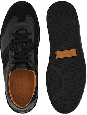 FERRAGAMO Salvatore Leren Lage Sneakers Veters ''Zwart Mode'' 021178-759230 Purchase FERRAGAMO Salvatore Leren Lage Sneakers Veters ''Zwart Mode'' 021178-759230