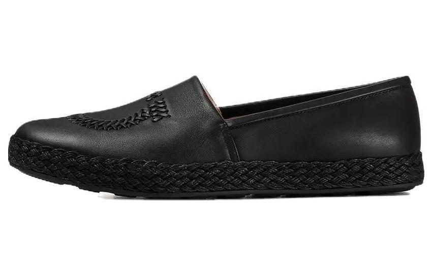 FERRAGAMO Salvatore Leather Sneakers 'Black' 074179-4MLENR