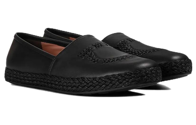 Order Sneakers Kulit Hitam FERRAGAMO Salvatore 074179-4MLENR