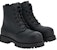 FERRAGAMO Salvatore But Kasut But Hitam Berbulu Pusing Malas. 021984-766278