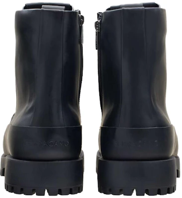 FERRAGAMO Salvatore Rond Neus Veterschoenen ''Zwart Leder'' 021984-766278 Purchase FERRAGAMO Salvatore Rond Neus Veterschoenen ''Zwart Leder'' 021984-766278