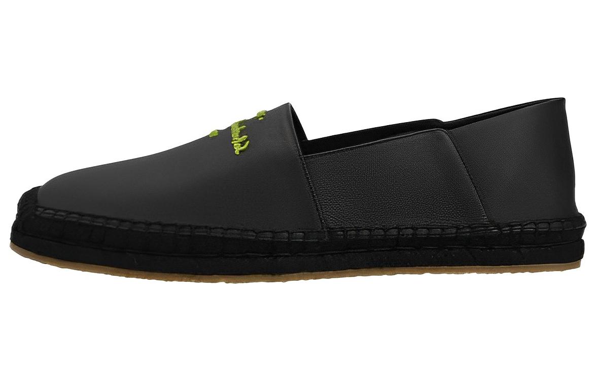 Buy Salvatore Ferragamo Slip-On 'Black Fisherman' Sepatu Bulat Pria 021213-759641