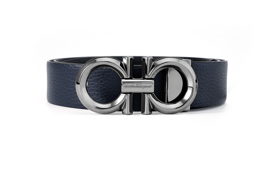 Lookbook Tali Pinggang Kulit FERRAGAMO 3.5cm Lebar. 679939-735908-011