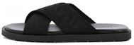 Buy FERRAGAMO Sandalia Slide 'Negra con Punta Abierta' 021675-763204