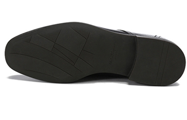 Details for FERRAGAMO Spencer 德比鞋 '黑色皮革' 02C082-749425
