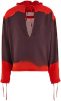 FERRAGAMO SS23 Color-Block Long Sleeve Pullover Sweatshirt Men Dark Red 143121761592002 FERRAGAMO SS23 Color-Block Long Sleeve Pullover Sweatshirt Men Dark Red 143121761592002