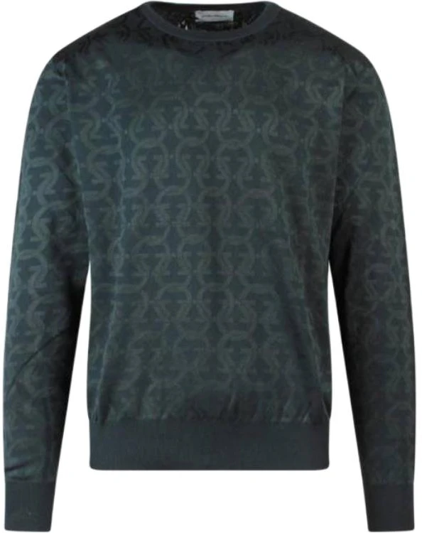 ferragamo-ss-23-pattern-print-crewneck-pullover-sweatshirt-green-121891759584