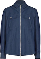 FERRAGAMO SS23 Solid Color Zip-Up Jacket Blue 141658759324 FERRAGAMO SS23 Solid Color Zip-Up Jacket Blue 141658759324