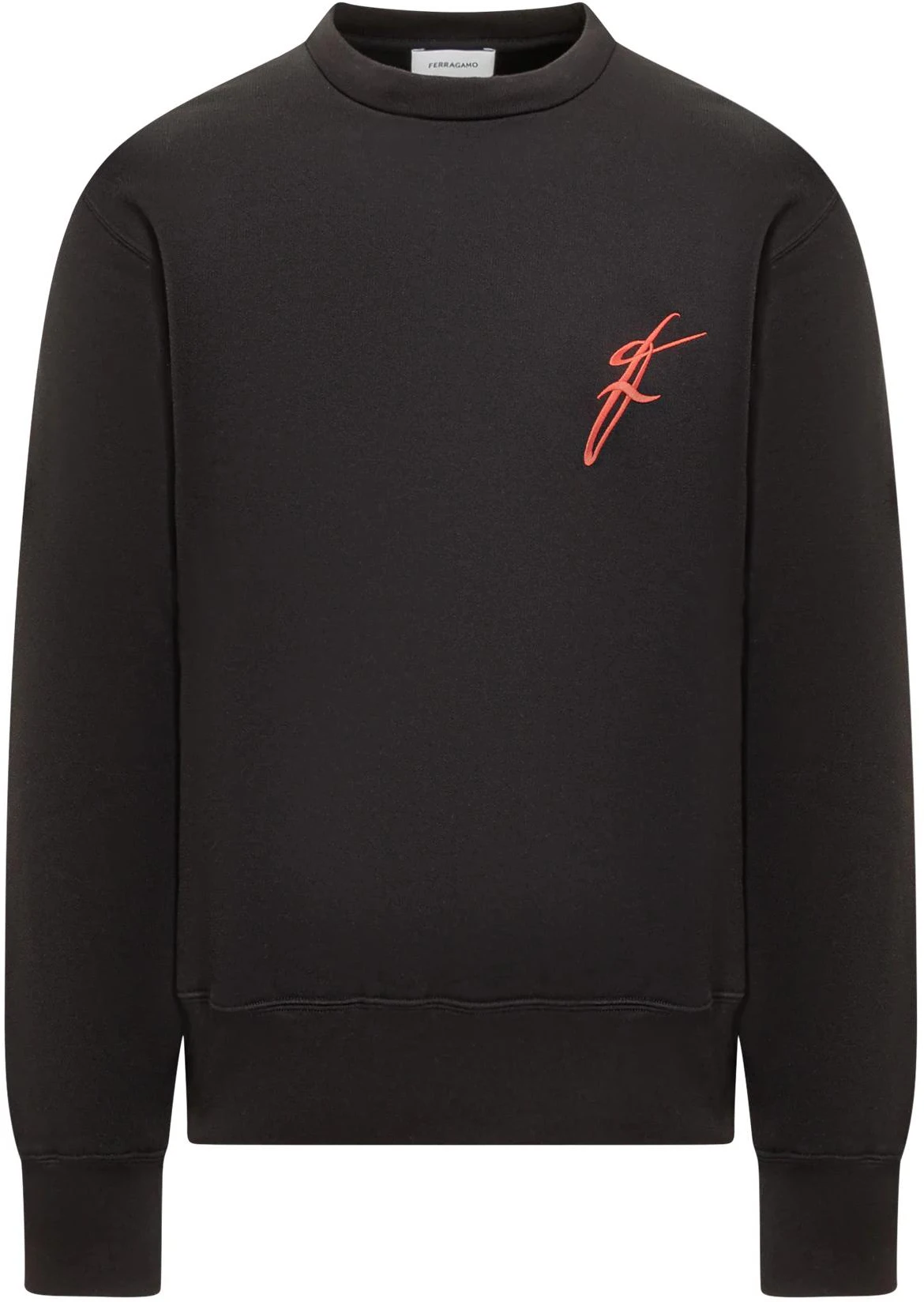 ferragamo-ss-24-embroidered-print-crewneck-sweatshirt-black-122301770376