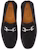 FERRAGAMO Kasut Gelincir Suede 'Hitam' 020350-757737