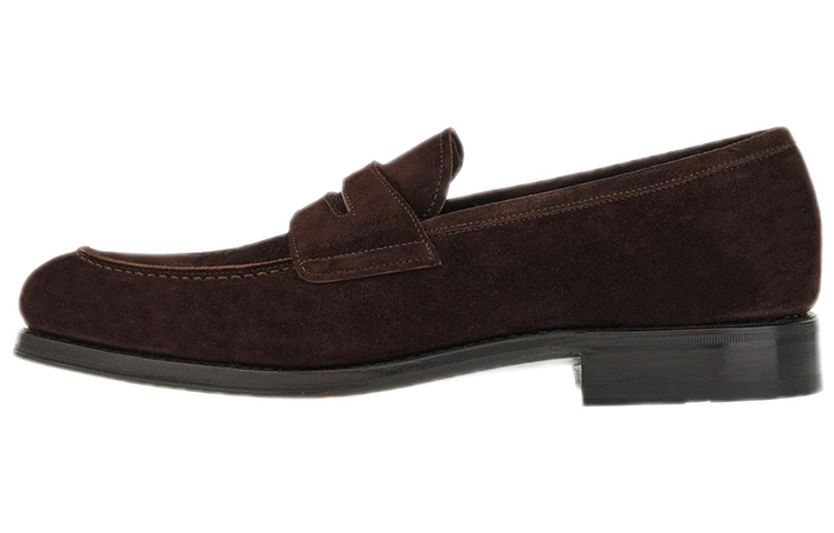 FERRAGAMO Tramezza Loafer 'Dark Brown Velvet'
