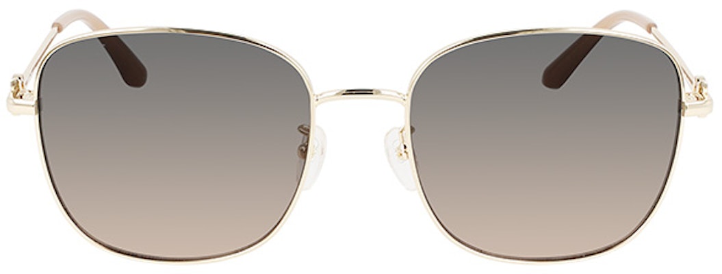 페라가모 유니섹스 골드 메탈 사각 선글라스 UV 차단 여행 스타일 SF232SK Shop 페라가모 유니섹스 골드 메탈 사각 선글라스 UV 차단 여행 스타일 SF232SK