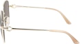 Purchase 페라가모 유니섹스 골드 메탈 사각 선글라스 UV 차단 여행 스타일 SF232SK