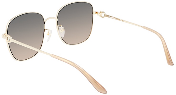 페라가모 유니섹스 골드 메탈 사각 선글라스 UV 차단 여행 스타일 SF232SK Details for 페라가모 유니섹스 골드 메탈 사각 선글라스 UV 차단 여행 스타일 SF232SK