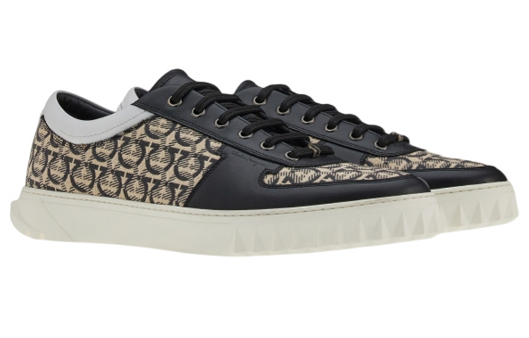 Order フェラガモ ヴィンテージ ベージュ レースアップ 02C093-749440