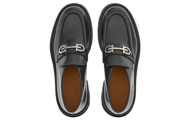 FERRAGAMO Wallabee 'Black Leather' 圖 3