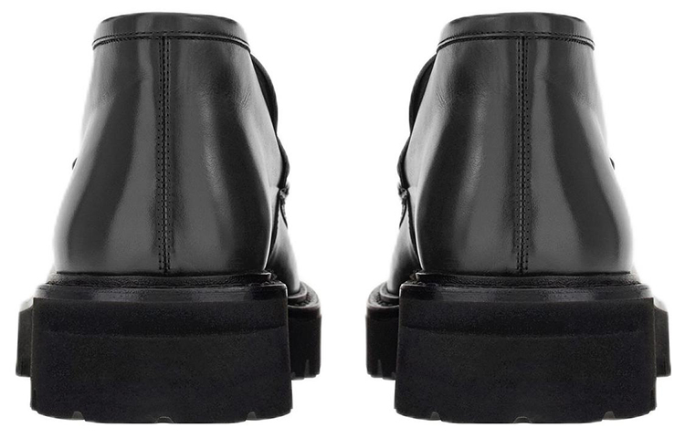 FERRAGAMO Wallabee 'Black Leather' 圖 4