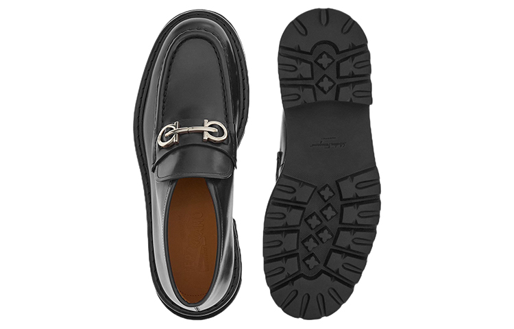 FERRAGAMO Wallabee 'Black Leather' 圖 5