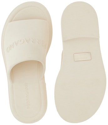 菲拉格慕白色宽带露趾拖鞋 021678-763218 Purchase 菲拉格慕白色宽带露趾拖鞋 021678-763218