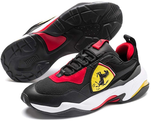 Ferrari x Puma SF Thunder 'Hitam Rosso Corsa' 339869-01 Purchase Ferrari x Puma SF Thunder 'Hitam Rosso Corsa' 339869-01