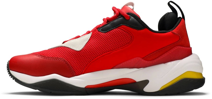 Ferrari x Puma Thunder 'Rosso Corsa' Sepatu Sneaker Merah Mewah 339869-02 Lookbook Ferrari x Puma Thunder 'Rosso Corsa' Sepatu Sneaker Merah Mewah 339869-02