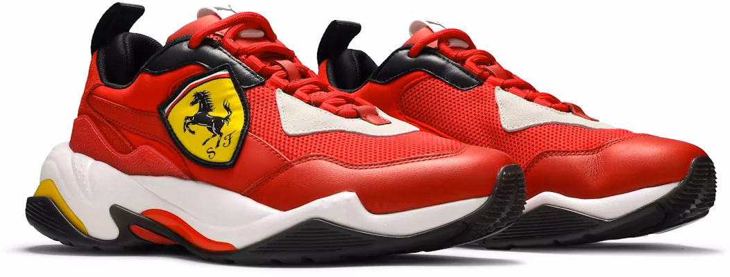 Ferrari x Puma Thunder 'Rosso Corsa' Sepatu Sneaker Merah Mewah 339869-02 Cheap Ferrari x Puma Thunder 'Rosso Corsa' Sepatu Sneaker Merah Mewah 339869-02