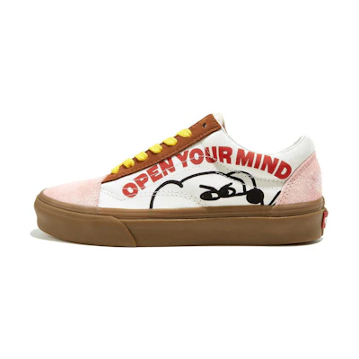 Vans FEVER DOld Skool 'White Brown Pink'