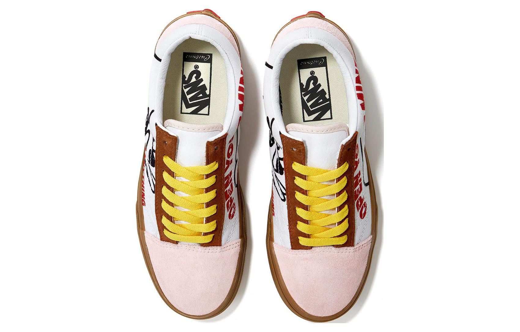 Vans FEVER DOld Skool 'White Brown Pink' 圖 4