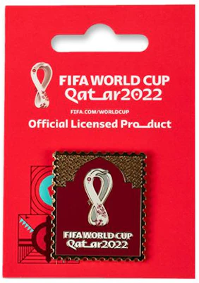 FIFA World Cup Qatar 2022 FIFA World Cup Official Emblem Pin Gold Red Souvenir. F22-PN-0004 Buy FIFA World Cup Qatar 2022 FIFA World Cup Official Emblem Pin Gold Red Souvenir. F22-PN-0004
