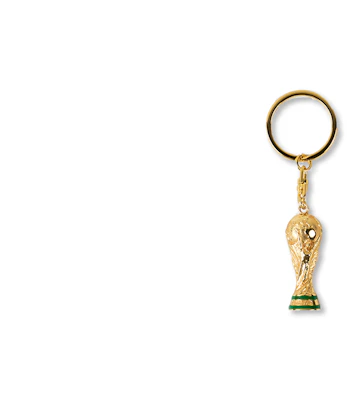 FIFA World Cup Qatar 2022 FIFA World Cup Official Gold Trophy Keychain Collectible. F22-KC-0001 Buy FIFA World Cup Qatar 2022 FIFA World Cup Official Gold Trophy Keychain Collectible. F22-KC-0001
