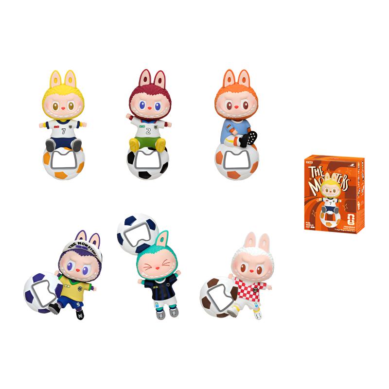 FIFA x POP MART THE MONSTERS Bottle Opener Fridge Magnet Blind Box (Single/Set of 6) PPMT-2603-0070