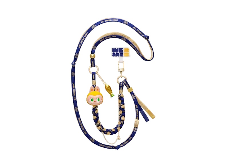 FIFA x Pop Mart THE MONSTERS SERIES Labubu Crowning Moment Secret Edition Long Lanyard