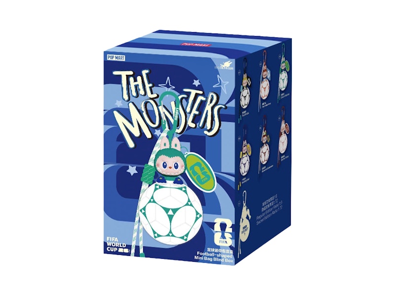 FIFA x Pop Mart THE MONSTERS SERIES Labubu Football Mini Bag Single Blind Box