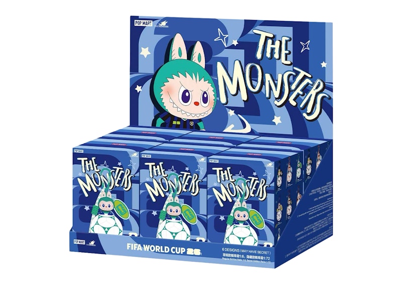 FIFA x Pop Mart THE MONSTERS SERIES Labubu Football Mini Bag Sealed Case (6 Blind Box)