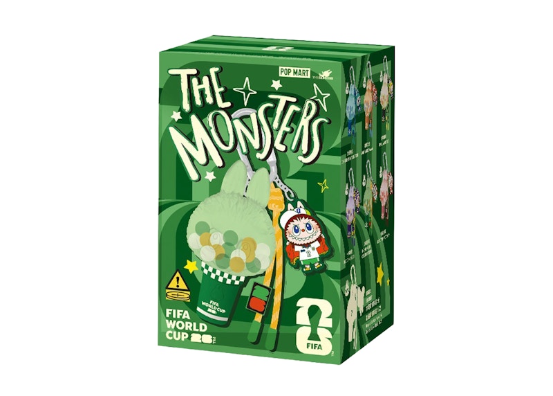 FIFA x Pop Mart THE MONSTERS SERIES Labubu Mini Pendant Light Single Blind Box